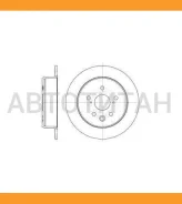 ���� ��������� /������ /TI-GUAR ��� Toyota Corolla 2006-2019 Prius 2009-2015 IST Urban Cruiser Scion XD 2007-2016; 259��/9��; TG-42431-12310 424311231...