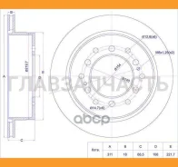 ���� ��������� /������ /TI-GUAR ��� Toyota Land Cruiser Prado 1996-2009 Lexus GX470 2002-; 311/18��; TG-42431-60200 K010359 PD3153557S DF4484 RN1216V...