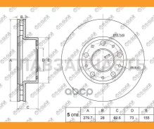 ���� ��������� /�������� /TI-GUAR ��� Peugeot Boxer III 2006-, Citroen Jumper III 2006, FIAT Ducato 2006-; 280/28��; TG-4249K2 4249K2 00004249K2 42499...