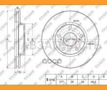 ���� ��������� /�������� /TI-GUAR ��� Toyota Auris, Corolla E18# 2012-2013; 277/26��; TG-43512-02330 RN21001V 4351202330 [TG4351202330] TG4351202330 �...
