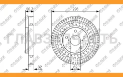 ���� ��������� /�������� /TI-GUAR ��� Lexus GS IS250, Toyota Crown GS180, MARK X GRX120; 296/32��; TG-43512-30320 RN1536V 4351230320 4351230320 [TG435...