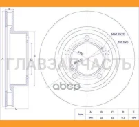 ���� ��������� /�������� /TI-GUAR ��� Toyota Land Cruiser 200 /2007-, Lexus LX570 /2007-2015; 340/32��; TG-43512-60180 RN1268 4351260180 [TG4351260180...
