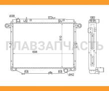 �������� ���������� /TI-GUAR ��� Toyota Land Cruiser 1998-2007 4.7L 2UZFE UZJ100L; TG-6551223; Tyuzj1001232 TY0009100 1640050360 [TG6551223] TG6551223...