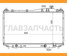 �������� ���������� /TI-GUAR ��� Honda Civic 2001-2005, ES# EU# 2000-2005; TG-6681216; HDES11216 HD0001ES 19010PLR902 [TG6681216] TG6681216 ����
