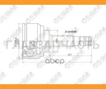 ���� �������� /TI-GUAR ��� Nissan Tiida 2005-2008 JC11 MR18DE /22*49*25; TG-7481; (NI-E081 NI-081) 39100EE70B 39101EE70A 39101CJ90A [TG7481] TG7481 ��...