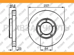 ���� ��������� /�������� /TI-GUAR ��� Lexus RX450H, RX350 2008-2015 /2GR-FE 2GR-FXE GGL10 GYL15 GYL15; 257/25��; TG-BDS0006 RN1578 4351248120 RN1578V...