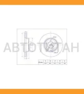 ���� ��������� /�������� /TI-GUAR ��� Mazda MPV 1999-2003 Xedos 9 1996-; 274/28��; TG-T002-33-25XA PD3513047S 0986479016 09686310 24012801751 [TGT0023...