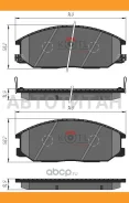 ��������� ������� 3297KT 5810126A00 (NIBK. PN0103) (TRW. GDB3297) KOTL KOTL 3297KT 3297KT ����