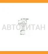 ����������� �������� ���� ���� Hyundai: Accent I 94-00, Accent ����� 94-00 KYB 332094 332094 ����
