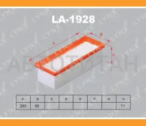������ ��������� Renault Duster 10-/Logan / Logan Express / Logan PICK-UP 10-/Sandero 10- (D) LA1928 ����