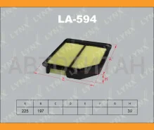 ������ ��������� Honda Civic 06-, Stream RN6, RN7, RN8, RN9 LA594 ����