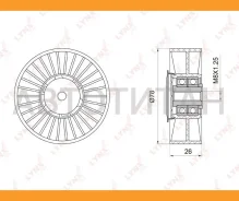 ����� �������� ��������� ������������ AUDI 80 1.9D 91-94 / A6 1.9D 94-97, VW Caddy II 1.6-1.9D 95-04 / Golf III 1.6-2.0 91-97 / Passat 1.6-2.0 88-96...