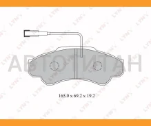 ������� ��������� �������� | ����� | Citroen Jumper, FIAT Ducato, Peugeot Boxer 2.0D-2.8D 02-07, Front Lynxauto BD2216 BD2216 ����