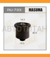 ����������� ���. Honda Civic 06-12 Masuma RU733 RU733 ����