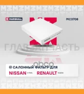 ������ �������� Nissan X-Trail III (T32) 14- Renault Koleos II 16- MC3708 ����