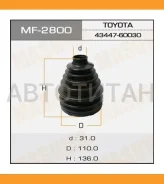 ������� ����� ���. �����. Lexus LX470/ Toyota Land Cruiser 100 98-07 MF2800 ����