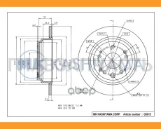 ���� ���������, ������ DF4431 (281,8x9,1) 5 ��� MK Kashiyama G5015 G5015 ����