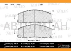 ������� ��������� �������� (��� �������) (����� Semi-Metallic) (Mitsubishi Pajero Sport/Montero Sport 08/L200 05) (TRW GDB3435) E100233 E100233 ����