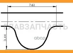 ������ ��� (�������� CR) 103RU22 (Contitech CT1081) Honda 1.3-1.4 AB26163 AB26163 ����