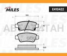 ������� ��������� ������ (����� Low-Metallic) Honda CR-V III 07- (TRW GDB3576) E410422 Miles E410422 E410422 ����