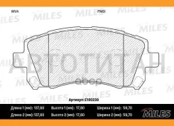 ������� ��������� �������� (��� �������) (����� Semi-Metallic) (Subaru Forester 9702/Legacy 9603/Outback 0003) (TRW GDB3217) E100239 E100239 ����