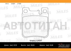 ������� ��������� ������ (����� Ceramic ����� PRO) Mercedes W202/203 AMG/210/140 (TRW GDB1123) E510327 E510327 ����