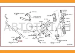 ������ 54613-ZV50A/7S005/ZQ00A ������������� ��������� (NSB-039/NSB-TA60F) 54613ZV50A ����