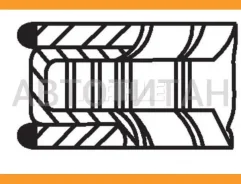 ������ dm.79.00 STD [1.2-1.2-2] 1 ���. OPEL Astra G, H/ Vectra C/ Meriva/ Zafira 1.6 mot. Z16XEP 00- Knecht-Mahle 01221N0 01221N0 ����