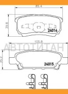 ������� ��������� ������ Mitsubishi Lancer 04 Mando MPM07 MPM07 ����