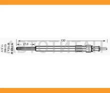 C���� ������ D-Power 11 Mercedes W202/W203/W210/W211/Sprinter/W�163/W220/Vito/Chrysler/JEEP 2,0/2,2/2,7/D NGK 6346 6346 ����