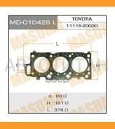 �����. ��� L Toyota Highlander/ Kluger L/V 00-03 Masuma MD01042SLH MD01042SLH ����