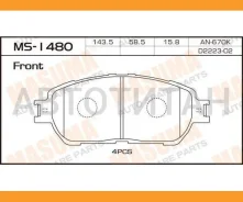 ������� ����. ���. Lexus ES 3.0 01-06/ Toyota Alphard/ Camry 2.4-3.0 03-08 Masuma MS1480 MS1480 ����