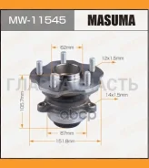 ��������� ���� rear RX450H, RX200T / GYL20W, AGL20L (with ABS) Masuma MW11545, ������ MW11545 ����
