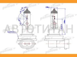 ����� ���������� H8 12V 35W PGJ19-1 ������� � ����� PLH81235 ����