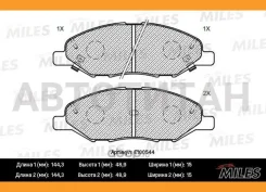 ������� ��������� �������� (����� Semi-Metallic) Nissan March 02-/NOTE(������) 01-/Tiida 07- / Bluebird 05- / Cube 02- (TRW GDB3577) E100544 E100544 �...