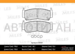 ������� ��������� ������ (����� Semi-Metallic) Hyundai H-1 01-/Santa FE (CM)/(SM) 05- (TRW GDB3419) E110157 E110157 ����