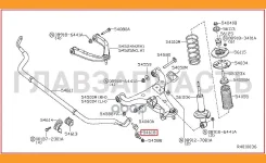 ���� ������������� ��������� Nissan Armada TA60 Nissan 546187S000 546187S000 ����