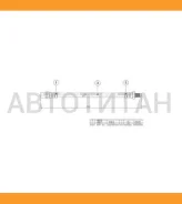 ����� ��������� /������ /����� Seiken ��� Toyota Crown 1991-1999 Liteace 1985-1992 Hiace 1993-1999 Dyna 1995-1999; 310-45017; SH45017 9694033555 31045...