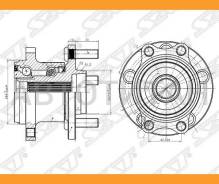 ��������� ���� ����. Subaru Legacy/Outback BL/BP/B13 03-09 SAT ST28473AG000 ST28473AG000 ����