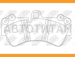 ��������� ������� VW Touareg 02-10/Porche Cayenne (BRE) (������ D17) F PN0345W ����