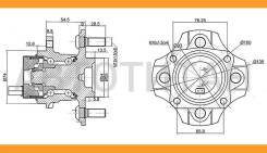 ��������� ���� ����. Toyota Corolla/Fielder/RUNX/Allex 2WD 00- SAT ST4245012051 ST4245012051 ����