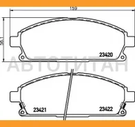 ������� ��������� �������� ������ Infiniti: QX4 97-, Nissan: Bassara 99-03, Caravan 00-02, CIMA 96-01, Elgrand 95-, Pathfinder 97-04, Serena 00-, X-Tr...