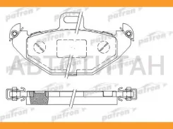 ������� ��������� �������� ���� Renault: Laguna 95-01, Laguna Grandtour 95-01 Patron PBP1278 PBP1278 ����