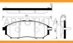 ������� ��������� �������� �����. Nissan: Navara 05- Patron PBP1367 PBP1367 ����