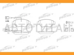 ������� ��������� �������� ������ FIAT: Grande Punto 05-, Panda 06- 13046038262, 13046039822, 598426, 2370502, 573164J, 573074J, 573074B, FDB1466, MDB...