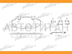 ������� ��������� �������� ������ Mercedes-BENZ: Viano 03-, VITO ������� 03-, VITO ������ 03- 13046038192, T1382, 598764, 2400701, 573221J, 573221B, F...