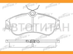 ������� ��������� �������� ������ Nissan: Almera II 00-, Primera 90-96, Primera 96-01, Primera Hatchback 90-96, Primera Hatchback 96-02 Patron PBP604...