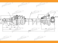 ������� ��� OPEL: Vivaro, Renault:Traffic 2.0 16V/1.9Di 01 Patron PDS0196 PDS0196 ����