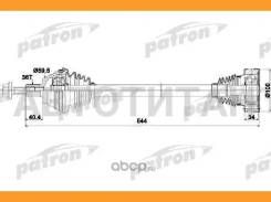 ������� �������� ����� 36x544x59.5 AUDI: A3 03-, A3 Sportback 04-, A3 ������ 08- SEAT: LEON 05-, Toledo III 04- Skoda: Octavia 04-, Octavia Combi 04...