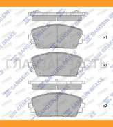 ������� �������� � Kia Picanto 1.0/1.2 11 SP1405SNS [581011YA30] HI-Q SP1405 SP1405 ����